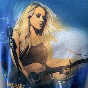 Carrie Underwood The Storyteller Tour Blue Short Sleeve Tee S